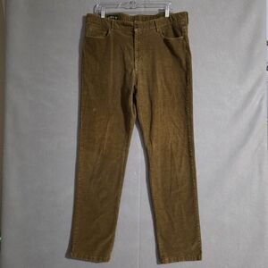 Orvis Mens 5 Pocket Brown Corduroy Pants 2KCH3438 Size 38x34*